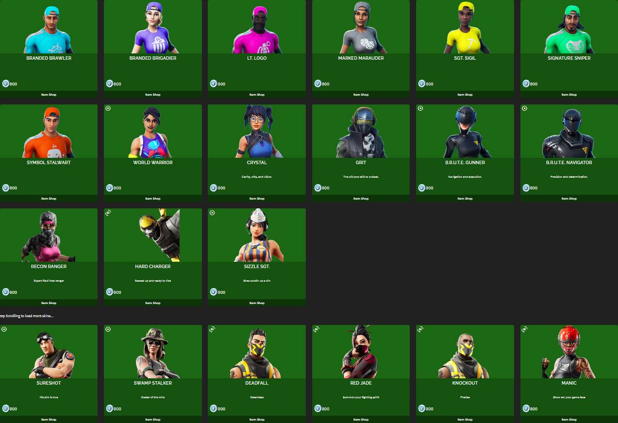 Tous les skins Fortnite Breakflip Actualités et guides sur les jeux vidéo du moment
